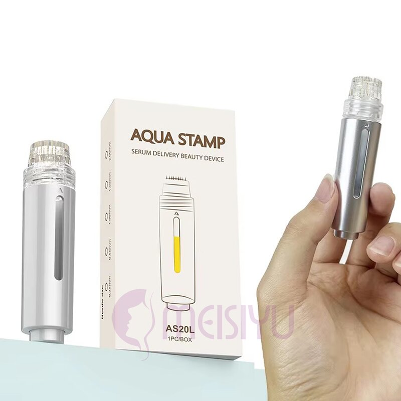 Hydra Needle Titanium Roller - 2024 Serum Applicator Face Beard Growth Body Head Tool