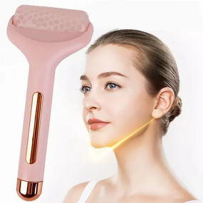 Silicone Ice Globe Roller - Custom Facial Beauty Skin Care Face Neck Cooling Effect