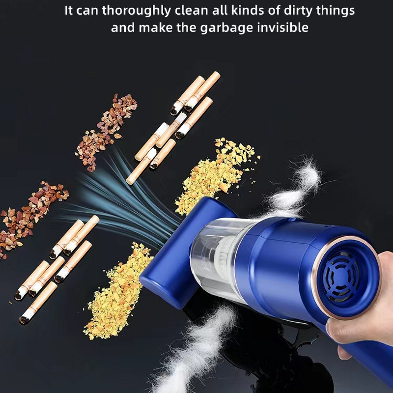 50W Car Vacuum - Cordless 4000mAh Wet Dry Handheld Auto Cleaning Kit Tool
