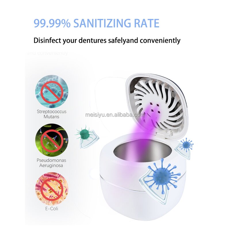 Ultrasonic Cleaner - New Portable Dental Jewelry Retainer Household Cleaning Machine