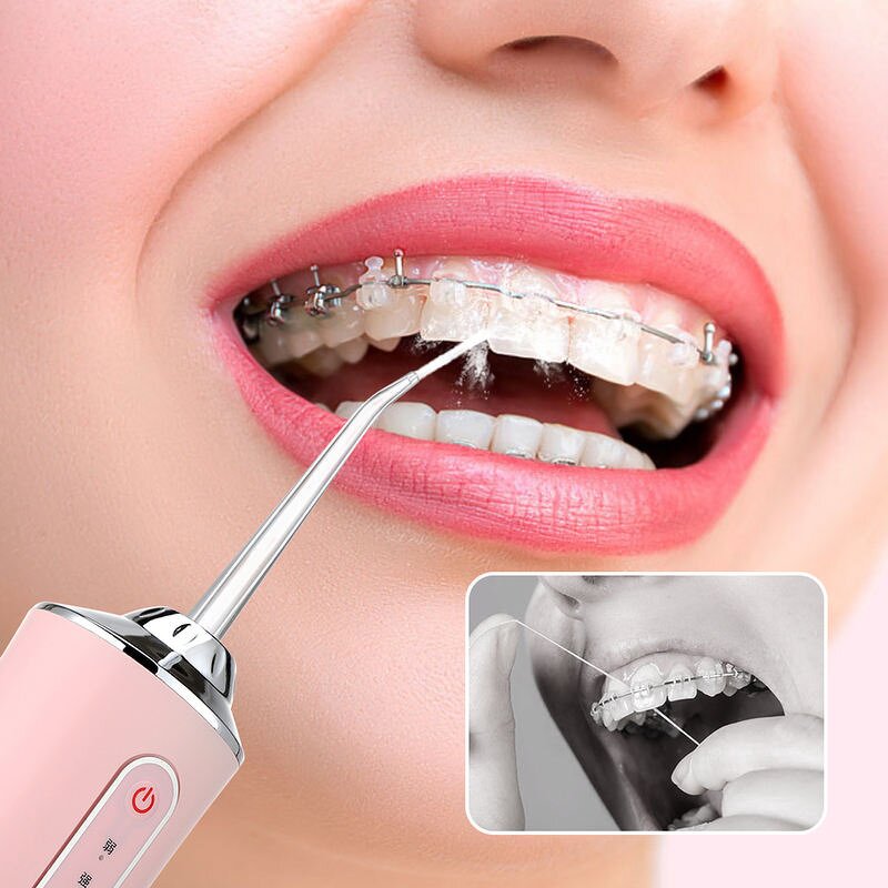 Water Flosser - Dental Tooth Cleaner Portable Oral Care Irrigator Beauty Tool