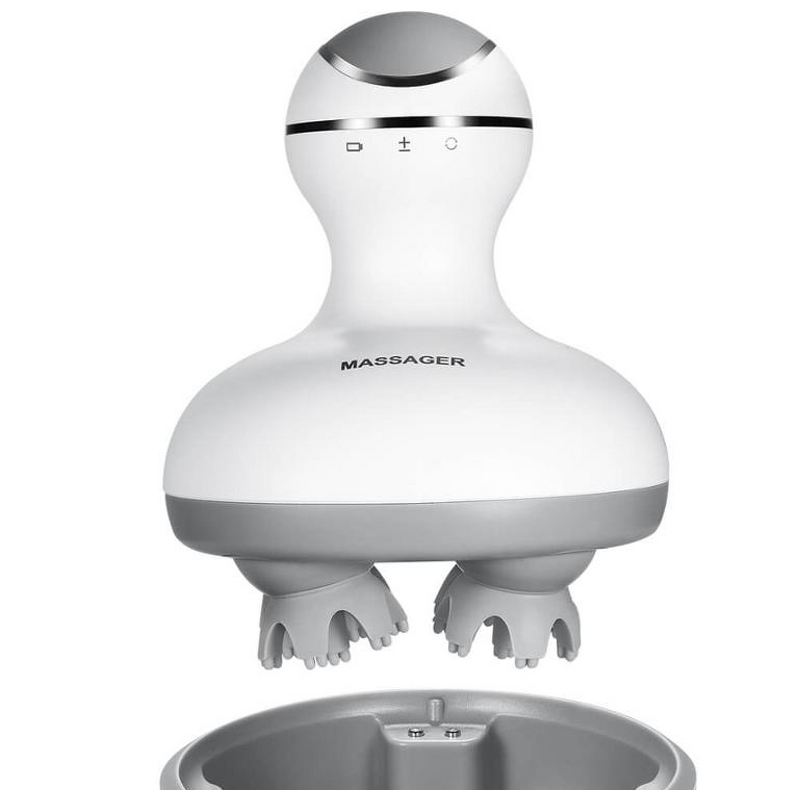 Electric Scalp Massager - Hot Selling Waterproof Portable Head Roller Massage Machine