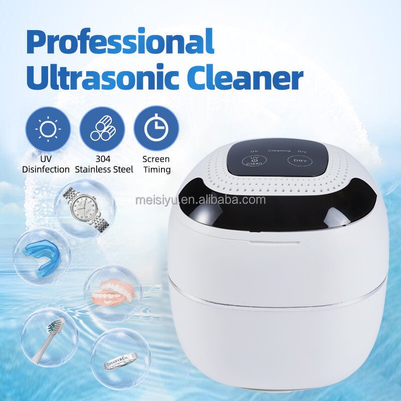 Ultrasonic Cleaner - New Portable Dental Jewelry Retainer Household Cleaning Machine