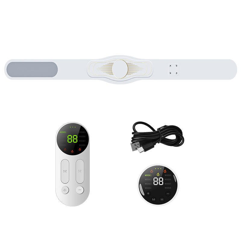 USB Heating Massage Belt - Portable Cordless Period Pain Relief Menstrual Pad Gift