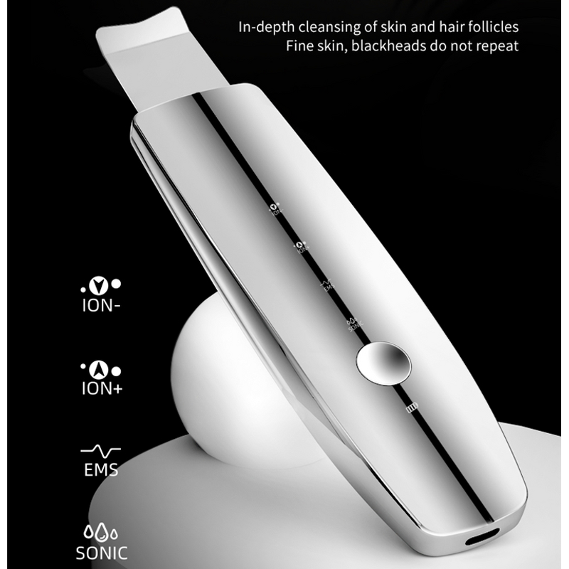 Mini Ultrasonic Scrubber - Home Use Portable Deep Cleaning Peeling Beauty Equipment