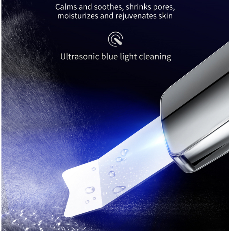 Mini Ultrasonic Scrubber - Home Use Portable Deep Cleaning Peeling Beauty Equipment