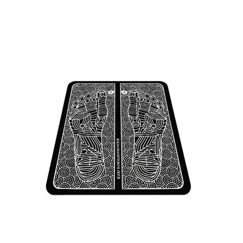 EMS Foot Massager Pad - Electric Vibration Fitness Rechargeable Home Use Massage Tool