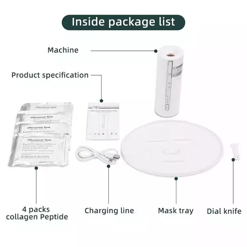 DIY Facial Mask Machine - Fruit Vegetable Mini Home Use Beauty Mask Making Tool