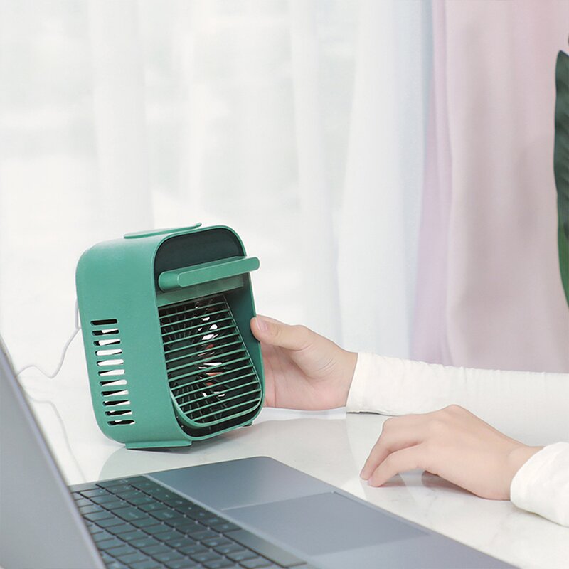 Mini Air Cooler - New Design Desktop Portable Cooling Fan Conditioner Beauty Tool