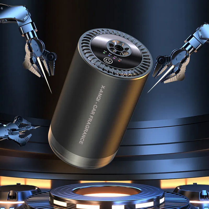 Car Aroma Diffuser - Home Office 4 Modes 100ml Smart Air Purifier Humidifier Tool