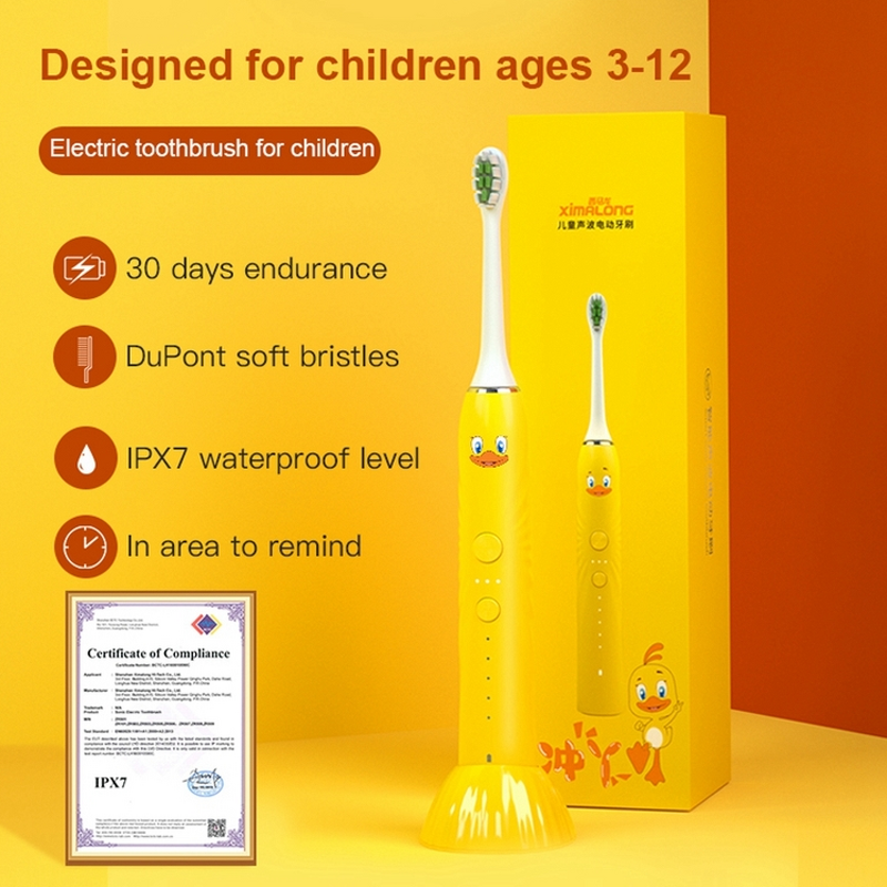 Ultrasonic Toothbrush - Home Personal Oral Care USB Rechargeable Electric Beauty Tool