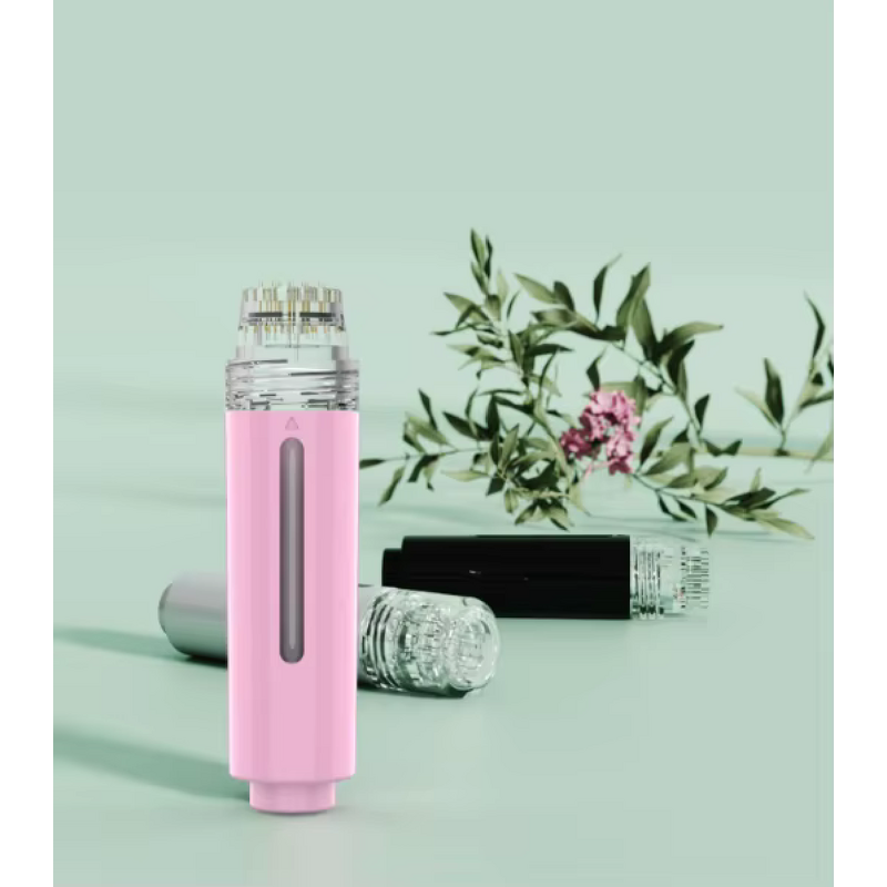 Hydra Needle Titanium Roller - 2024 Serum Applicator Face Beard Growth Body Head Tool