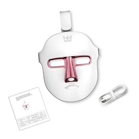 3 Color LED Facial Mask - Home Use Beauty Equipment Red Light Therapy With Neck Tool