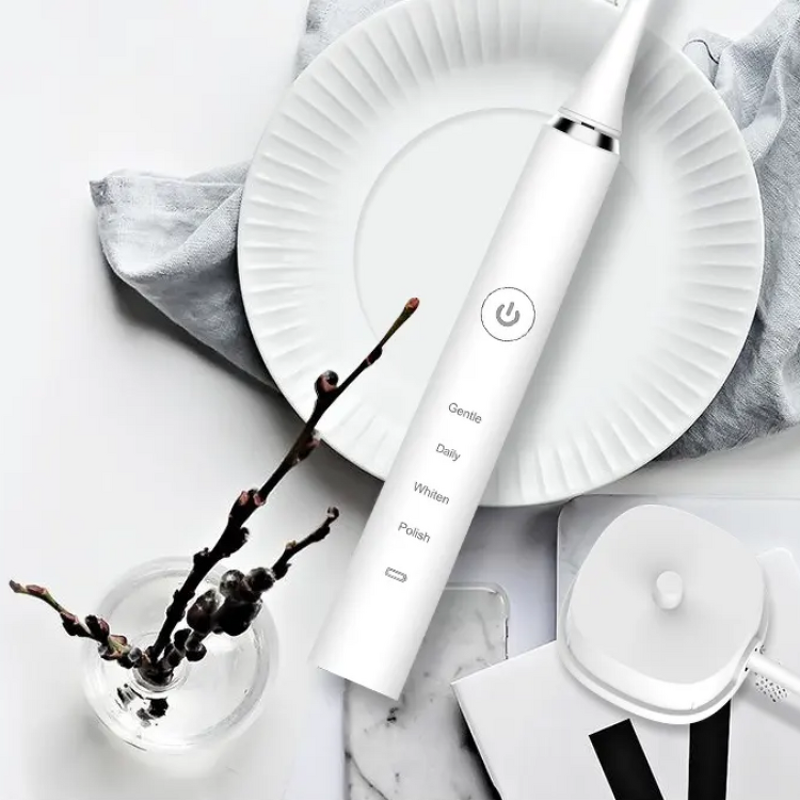 Sonic Electric Toothbrush - Waterproof High Frequency Wireless Charging Adult Oral Care