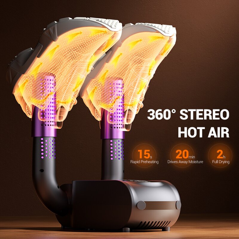 Smart Shoe Dryer - New Intelligent Timing Folding Winter Electric Boot Heater Tool