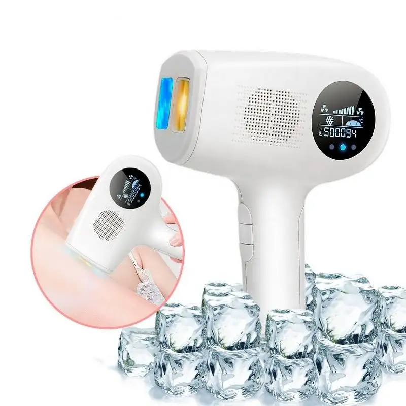 IPL Hair Removal Equipment - Beauty Salon 900000 Flashes Ice Cooling Body Remover