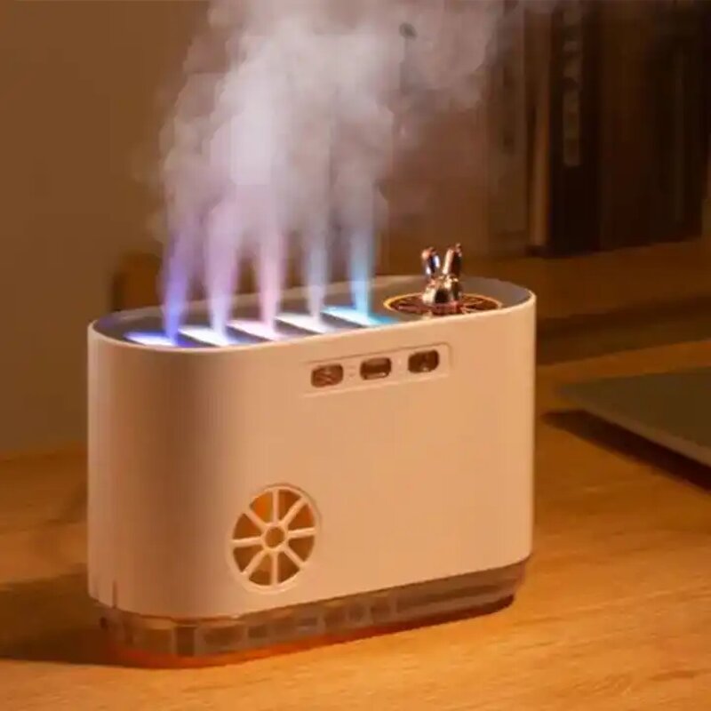 Aromatherapy Humidifier - High Quality White Noise Simulated Flame Air Purification Tool