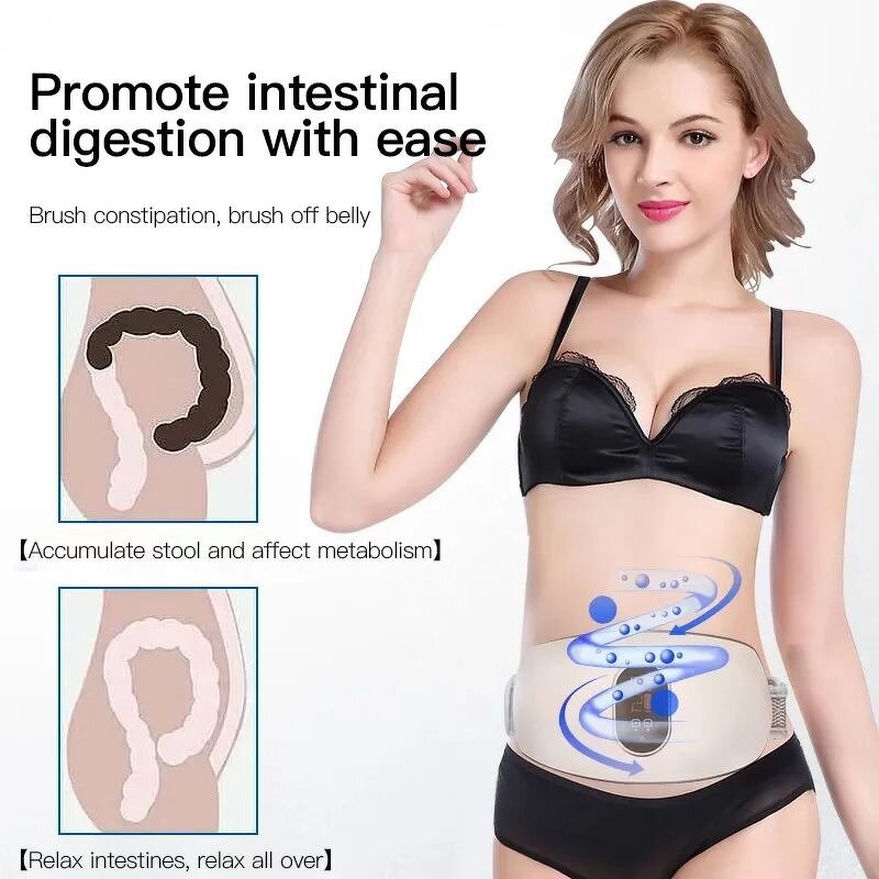 Electric Cellulite Belt - 5 Gears Belly Fat Burning Slimming Weight Loss Massager