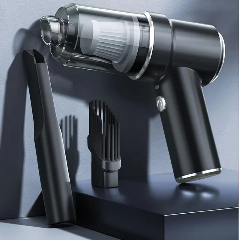 Car Interior Vacuum - Cordless Portable Wet Dry Home Use Cleaning Device Tool