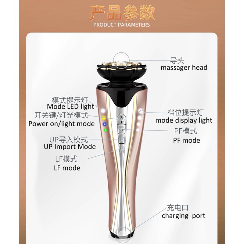 Eye Care Beauty Device - Electroporation Anti Aging Reduce Eye Fatigue Face Massager