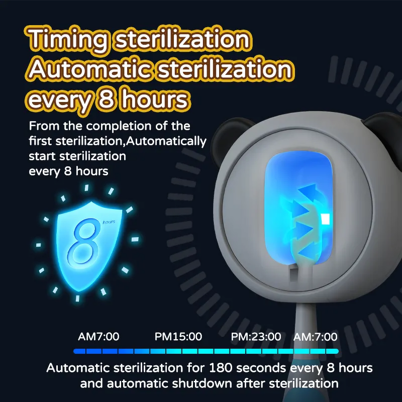 UV Toothbrush Sterilizer - First Piece Special Price Holder Children Oral Care Tool