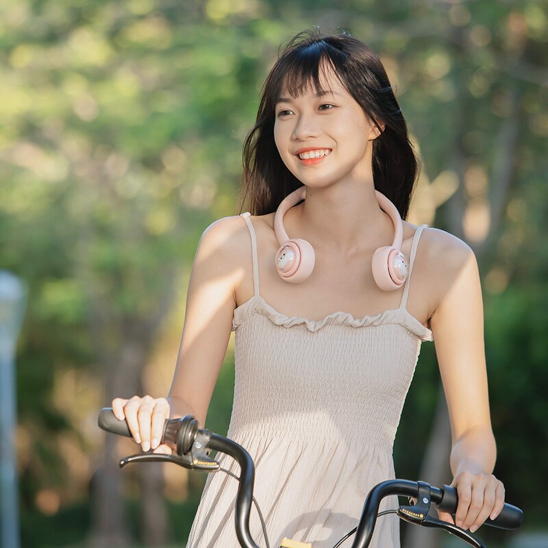 Bladeless Neck Fan - New Trending Wholesale USB 1800mAh Rechargeable Lazy Fan