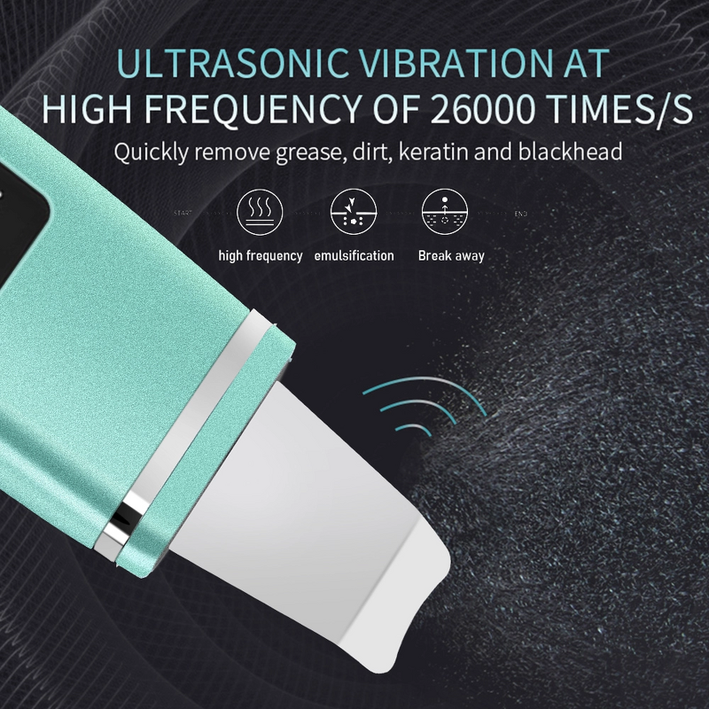 Ultrasonic Facial Exfoliator - 2023 Popular Deep Cleansing Skin Rejuvenation Scrubber