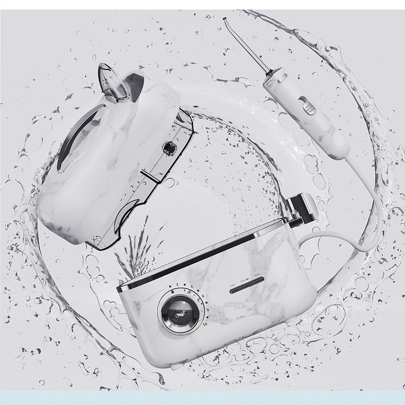 Electric Water Flosser - 670ml Big Capacity Oral Care Teeth Cleaning Kits Tool