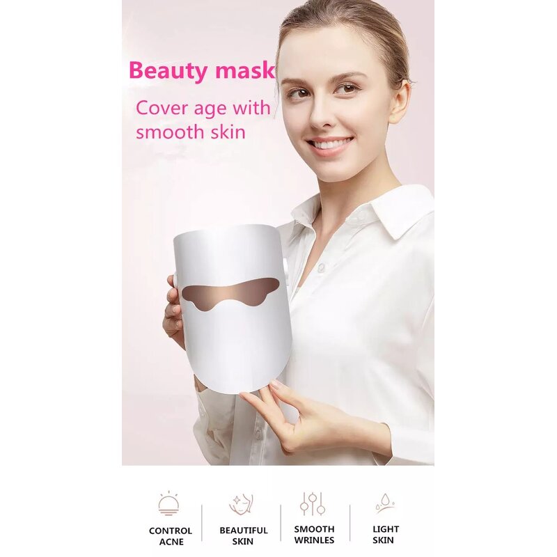 PDT LED Light Therapy - Panel Device Red Light Facial Mask Beauty Rejuvenation Tool