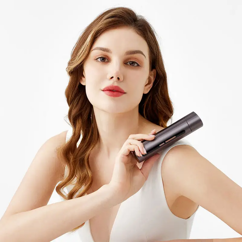 LED Facial Massager - Hot & Cold Red Light EMS Mini Face Lifting Skin Care Device