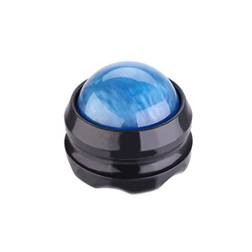 Rose Quartz Gua Sha Roller - Natural Crystal Neck Face Deep Tissue Massage Ball Tool