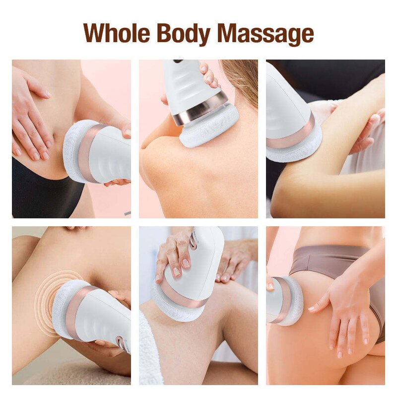 Electric Cellulite Massager - Handheld Body Sculpting Belt Arm Leg Hip Belly Tool