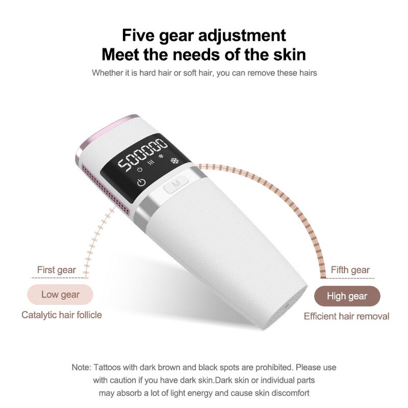 Freezing Point Laser Remover - Permanent Strong Pulse Hair Removal Printing Machine