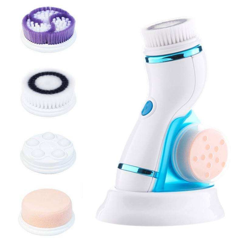 Facial Cleansing Brush - 2023 Waterproof Portable Multi-Function Electric Face Tool