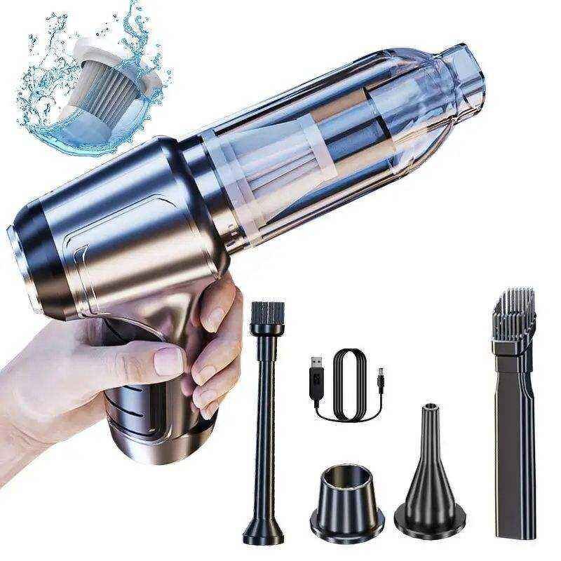 Wireless Car Vacuum - 9000Pa 120W Blowable Cordless Vehicle Home Cleaning Tool