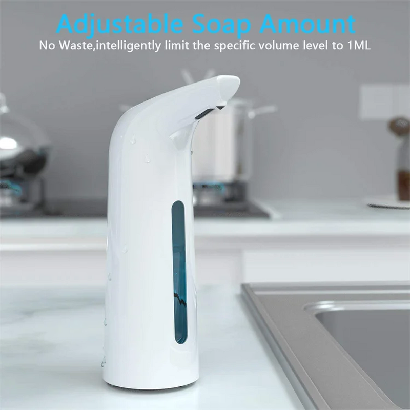 Touchless Soap Dispenser - 400ml Motion Sensor Electric Liquid Detergent Sprayer