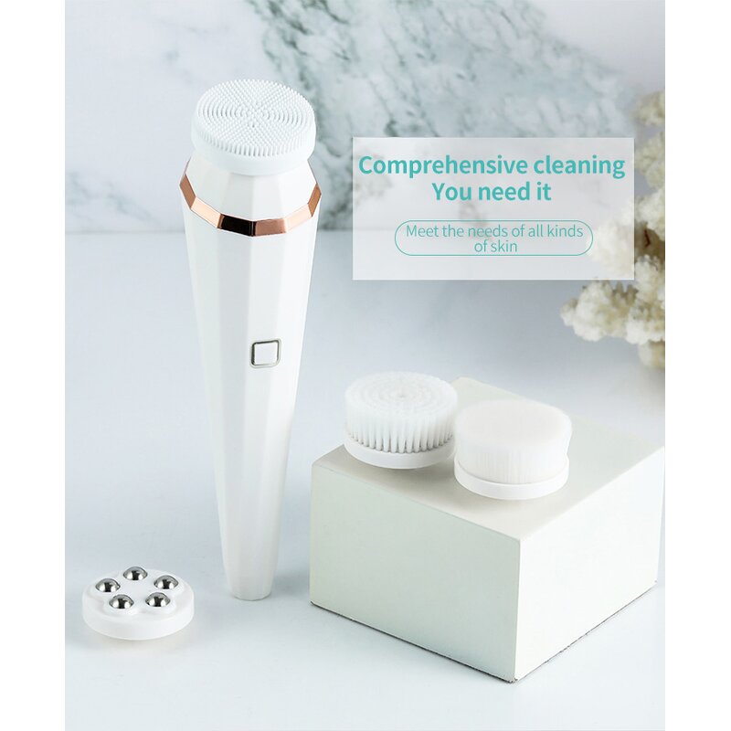 Facial Cleansing Brush - Multifunctional Makeup Cleaning Face Skin Scrubber Tool