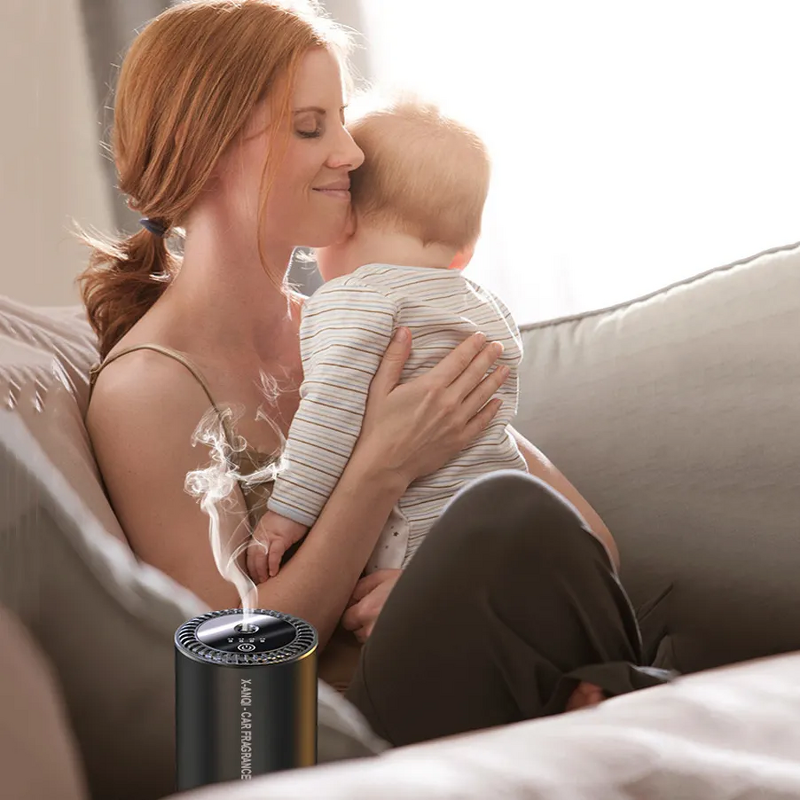 Car Aroma Diffuser - Home Office 4 Modes 100ml Smart Air Purifier Humidifier Tool