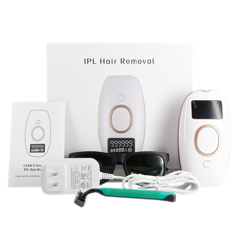 Diode Laser Epilator - Home Use Body Facial Legs Arms Armpits Hair Removal Device