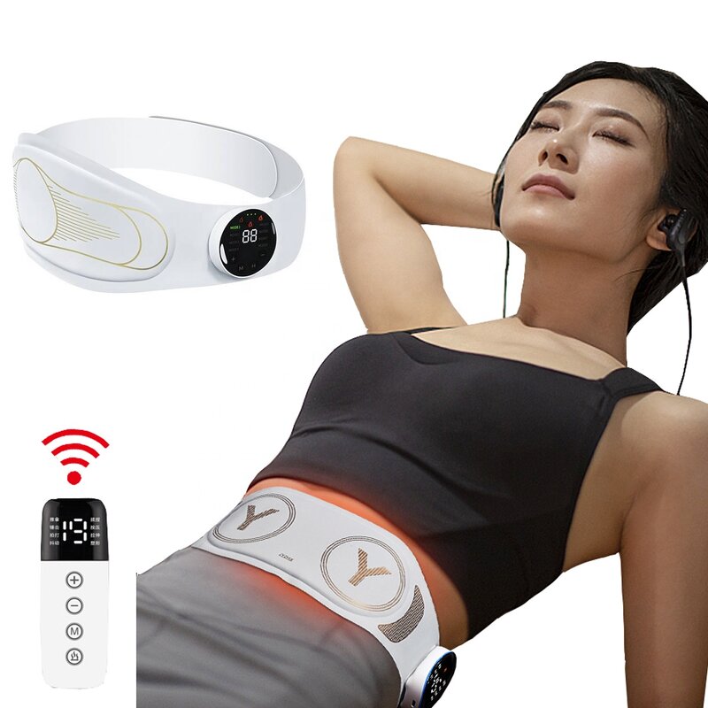 Period Pain Relief Belt - Multifunctional Abdomen Waist Heating Therapy Massage Tool