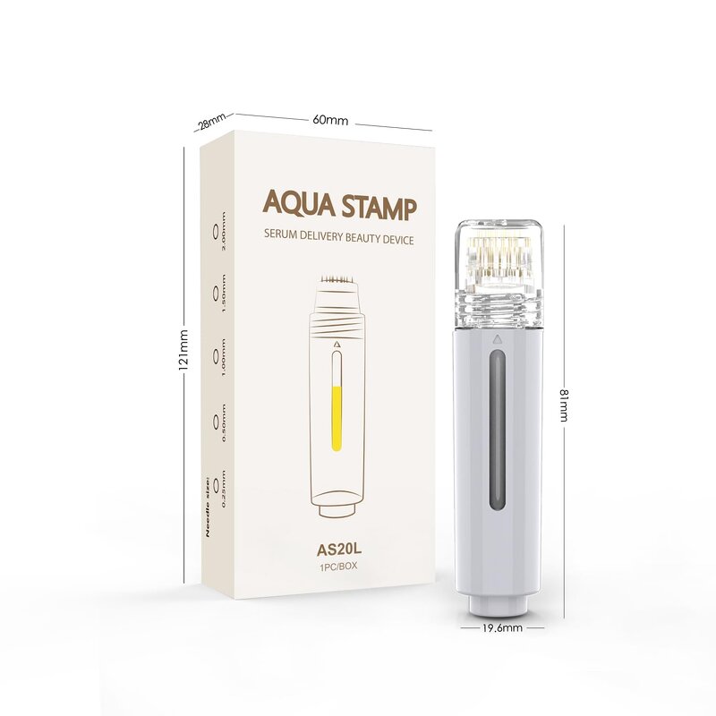 Hydra Roller Derma System - 20 Gold Microneedle 1.5mm for Beauty Applications