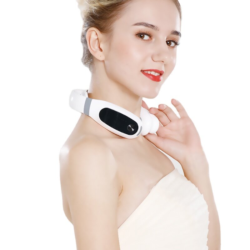 Neck Massager Manufacturer - HEZHENG Smart USB Charging Electric Hot Cervical Therapy