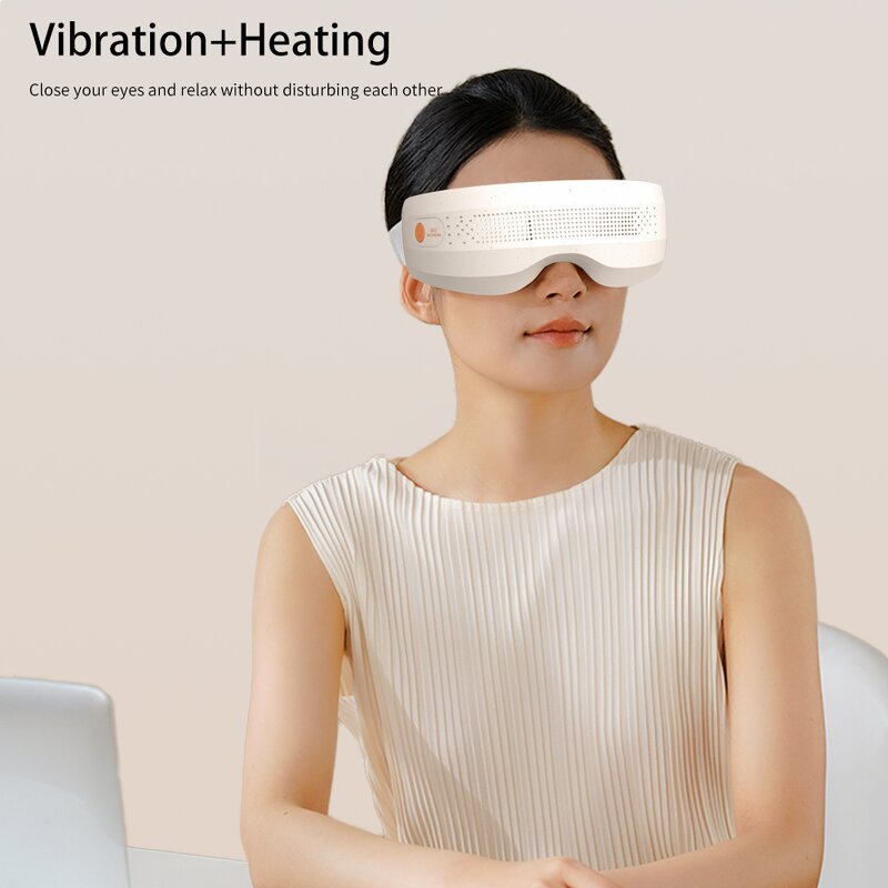 Eye Massager Manufacturer - Multifunction Wireless with Visible Window Heating Vibration