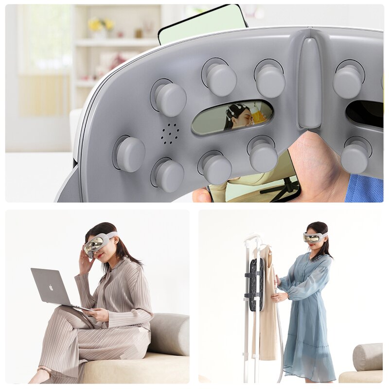 Eye Massager Manufacturer - Top Trending Portable with Vibration Music & Visual Effects