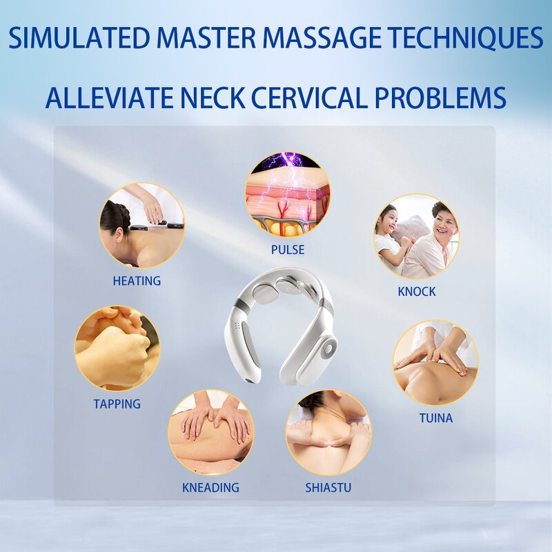 Neck Massage Stimulator Manufacturer - Amazon Hot Selling 2023 Medical Muscle Therapy