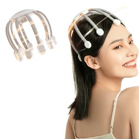 Head Massager Manufacturer - 2026 Smart Relax Improve Sleep Electric Octopus