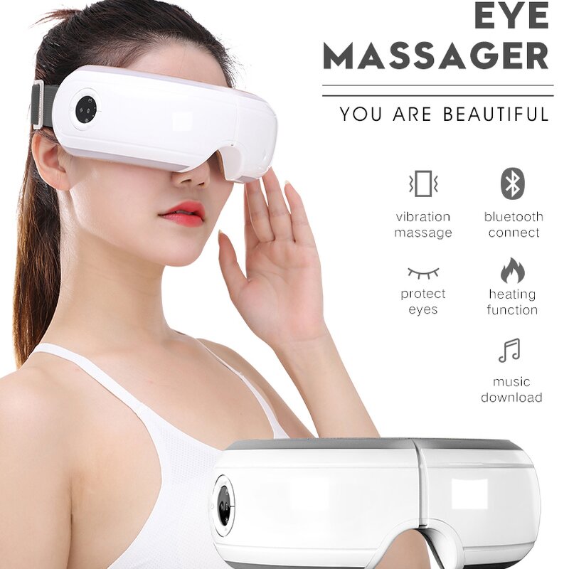 Eye Massager Manufacturer - HEZHENG Smart Heating Portable Folding Air Pressure