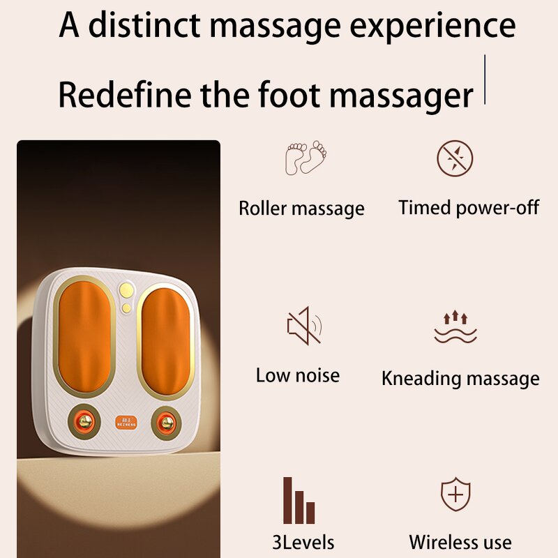 Foot Massager Manufacturer - Hezheng Smart Control Electric Kneading and Vibration