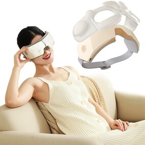 Eye Massager Manufacturer - 2025 New Smart Vibration Relaxing with Hot Compress