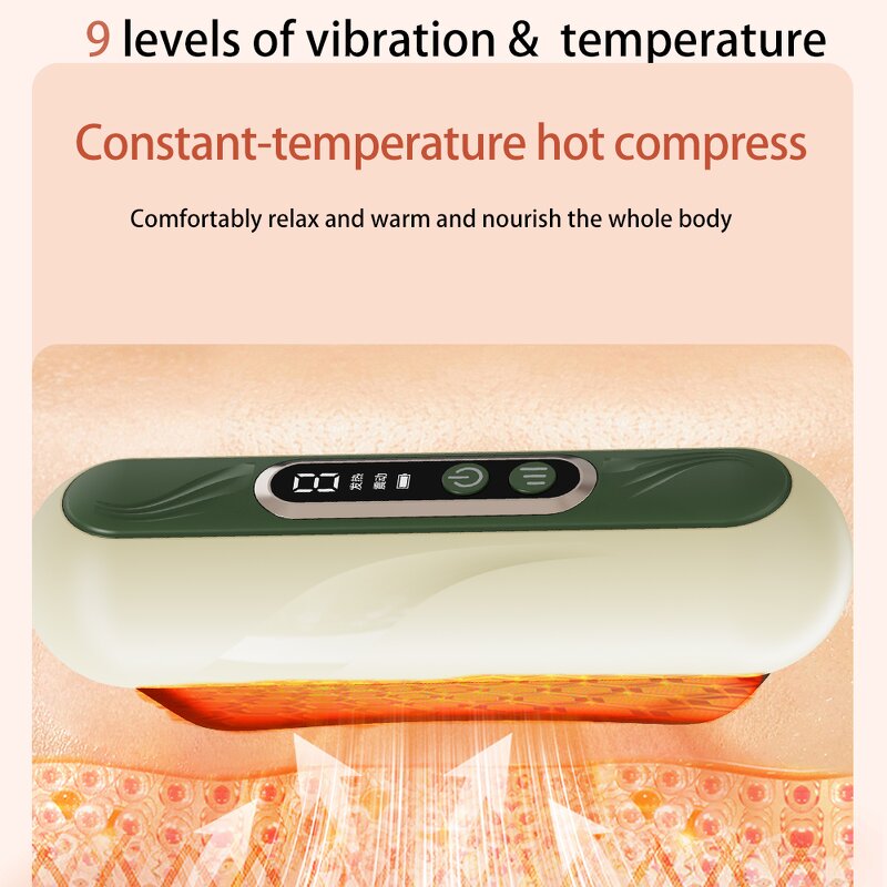 Gua Sha Massager Manufacturer - 2025 Portable LED Light Jade Roller Electric Heating